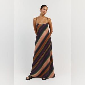 DISSH Lulu Ombre Scoop Slip Dress